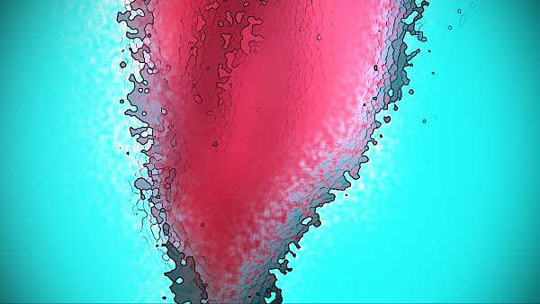 Abstrakt 0263 Wandbild