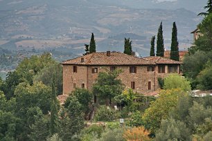 Italien Landhaus Wandbild