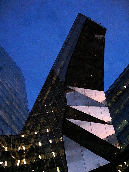 Gebaeude Architektur Modern Wandbild