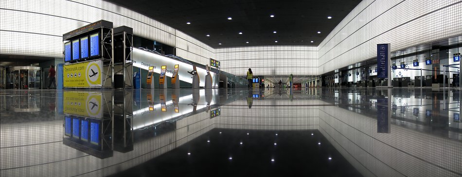 Barcelona Airport Terminal A Wandbild