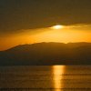 Sonnenuntergang-Mittelmeer-Abendstimmung