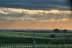 Strahlender_Himmel Landschaft Wandbild