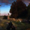Oswald-Achenbach-In-the-Park-of-the-Villa-Borghese