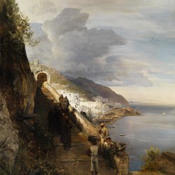 Oswald-Achenbach-Kueste-von-Amalfi