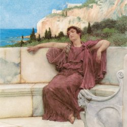 Lawrence-Alma-Tadema-A-Female-Figure-Resting