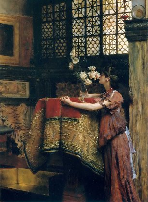 Lawrence Alma Tadema In My Studio Wandbild