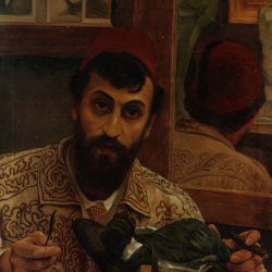 Lawrence-Alma-Tadema-Portrait-of-Professor-Giovanni-Battista-Amendola