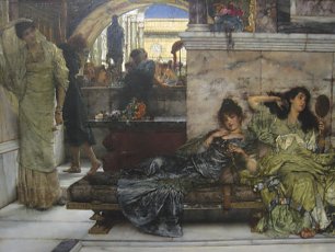 Lawrence Alma Tadema Shrine of Venus Wandbild