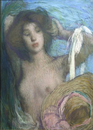 Edmond Aman Jean Reverie Wandbild