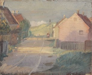 Anna Ancher Osterbyvej in Skagen Wandbild