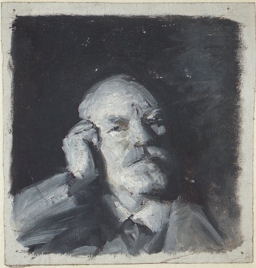 Anna Ancher Portraet Michael Ancher Wandbild