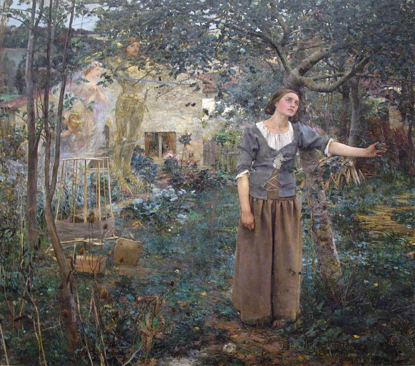 Jules Bastien Lepage Johanna von Orleans anagoria Wandbild