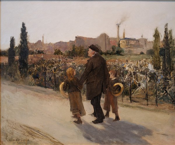 Jules Bastien Lepage La Toussaint Wandbild