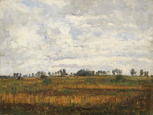 Paul Baum Moorlandschaft bei Dachau Wandbild