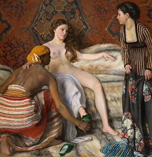 Frederic Bazille La Toilette Wandbild