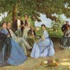 Frederic-Bazille-Riunione-familiare