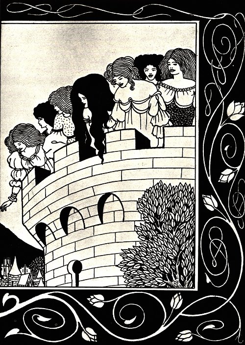 Aubrey Beardsley A devil in woman s likeness Wandbild