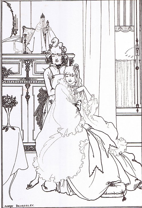 Aubrey Beardsley Ballade von einem Barbier Wandbild