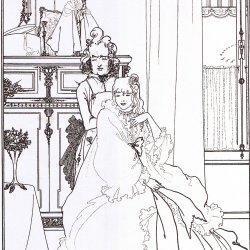 Aubrey-Beardsley-Ballade-von-einem-Barbier