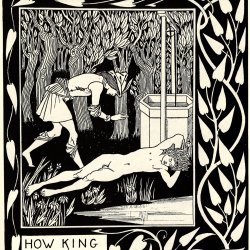 Aubrey-Beardsley-How-king-marke-found-sir-tristram