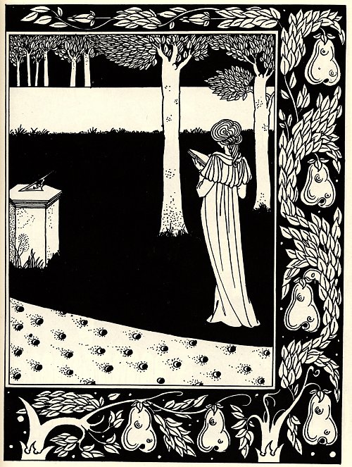 Aubrey Beardsley La beale isoud at joyous gard Wandbild