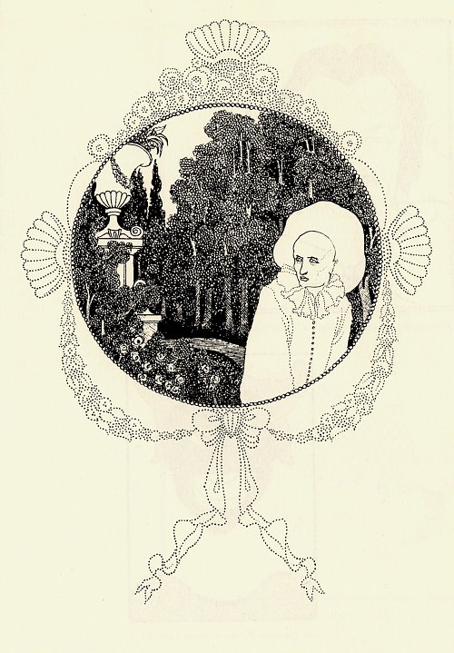 Aubrey Beardsley Pierrot of the minute Wandbild