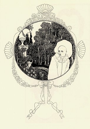 Aubrey Beardsley Pierrot of the minute Wandbild