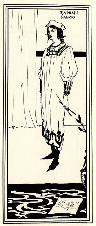 Aubrey Beardsley Raphael sanzio Wandbild