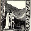 Aubrey-Beardsley-Sir-launcelot-and-the-witch-hellawes