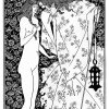 Aubrey-Beardsley-The-Mysterious-Rose-Garden