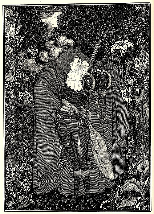 Aubrey Beardsley The abbe fanfreluche Wandbild