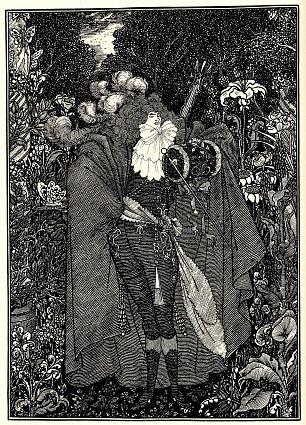 Aubrey Beardsley The abbe fanfreluche Wandbild
