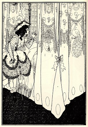 Aubrey Beardsley The morning dream Wandbild