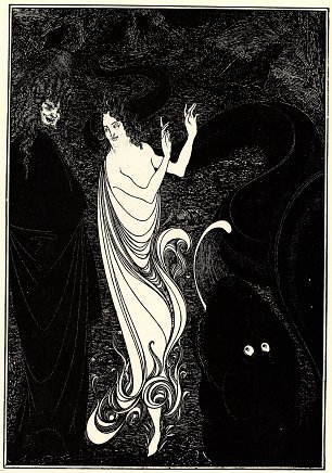 Aubrey Beardsley Third tableau Wandbild