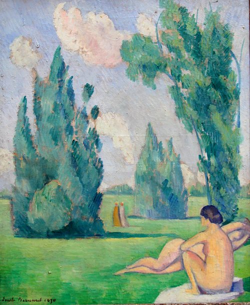 Emile Bernard De nudees Wandbild