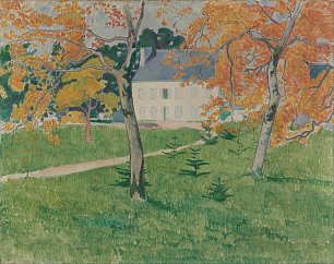 Emile Bernard House among trees Pont Aven Wandbild