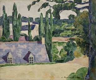 Emile Bernard Landscape at Pont Aven Wandbild