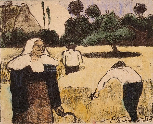 Emile Bernard Novie anjayani Wandbild