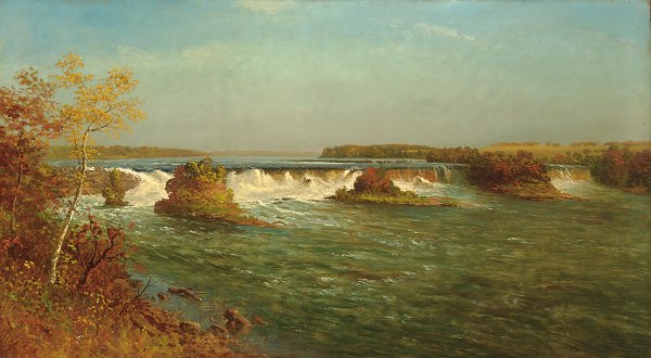 Albert Bierstadt Die Wasserfaelle von Saint Anthony Wandbild