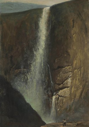 Albert Bierstadt Die Wasserfaelle Wandbild