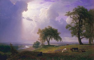 Albert Bierstadt Kalifornische Quellen Wandbild