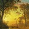 Albert-Bierstadt-Licht-im-Wald