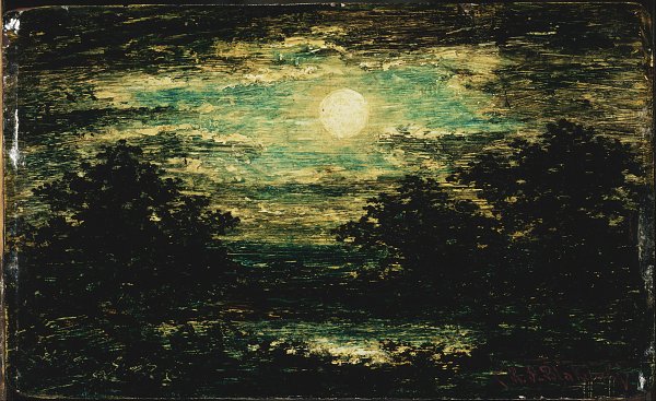 Ralph Albert Blakelock Moonlight 2 Wandbild