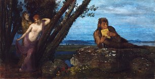 Arnold Boecklin Fruehlings Abend Wandbild