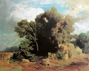 Arnold Boecklin Landschaft aus dem Pontinischen Suempfen Wandbild