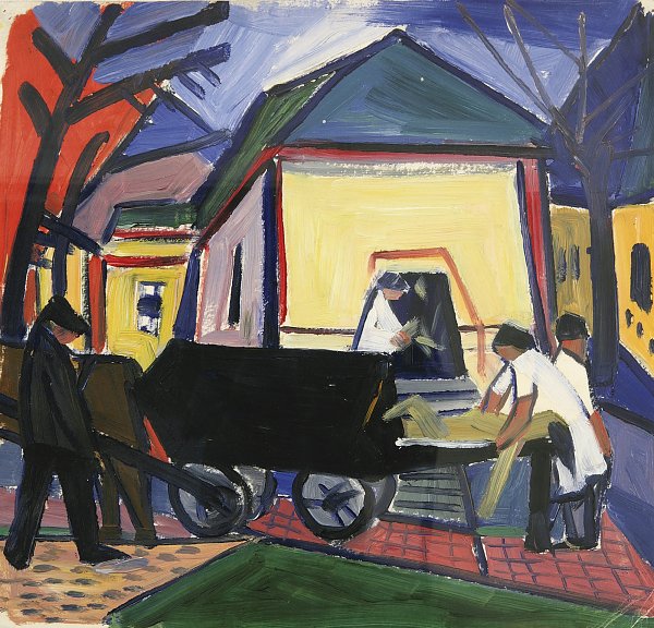 Alexander Bogomazov Hospital aides Wandbild