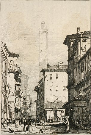 Richard Parkes Bonington Bologna Wandbild