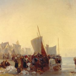 Richard-Parkes-Bonington-Fishmarket