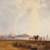 Richard-Parkes-Bonington-Landscape-near-Quilleboeuf-France