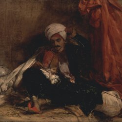 Richard-Parkes-Bonington-Seated-Turk